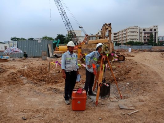 bàn quan trắc lún