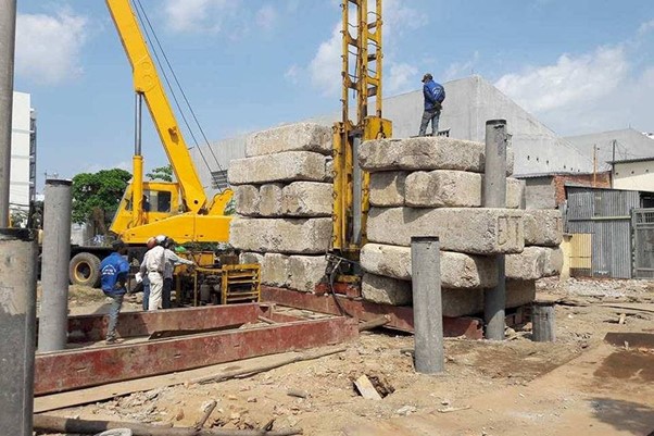 thí nghiệm nén tĩnh cọc