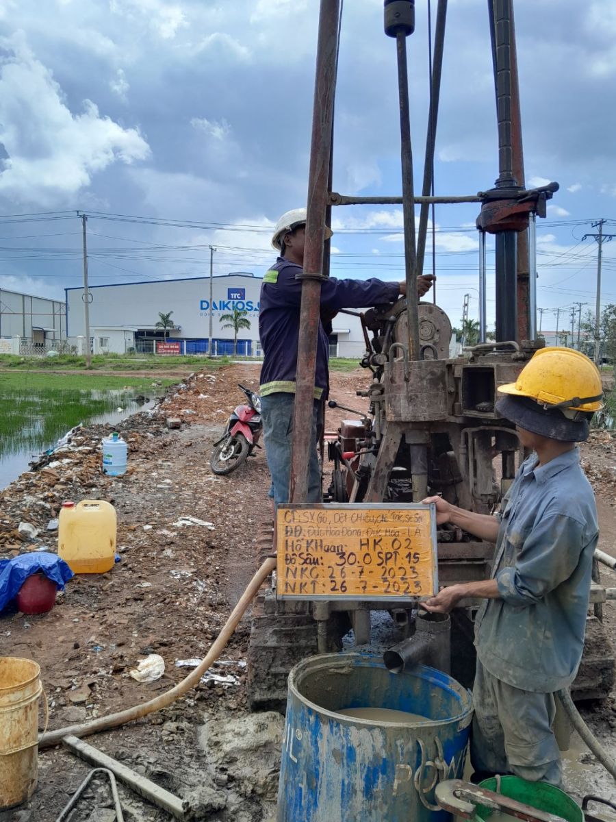 khoan khảo sát địa chất