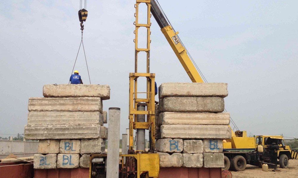 Dịch vụ Ép cọc bê tông trọn gói tại Nền Móng Đăng Quang