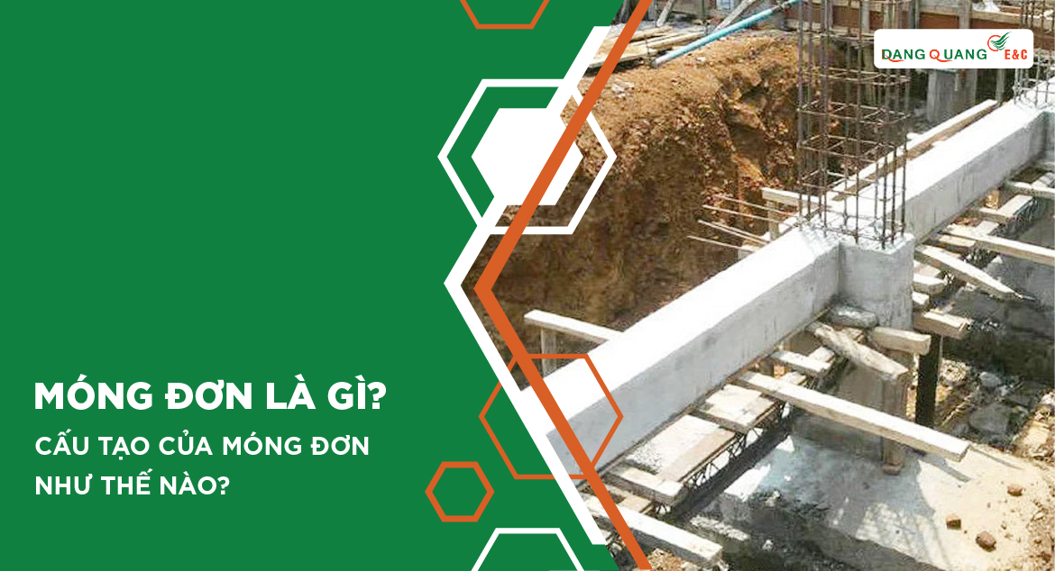 Móng đơn là gì? Cấu tạo của móng đơn như thế nào?